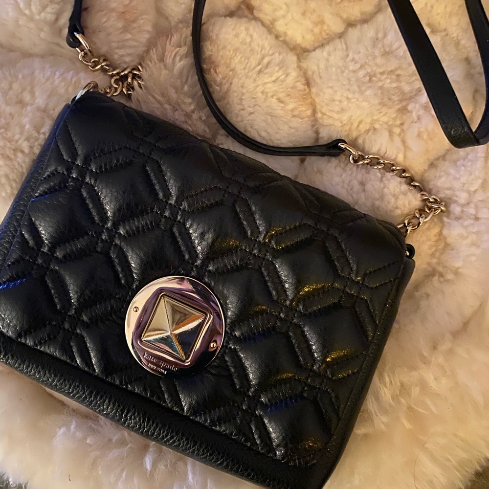 Kate Spade Black Leather Bag